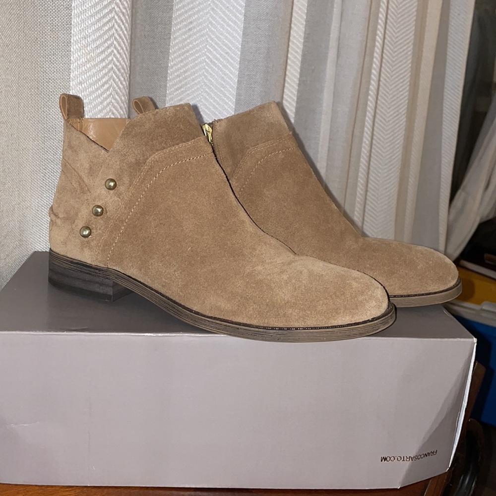 Franco Sarto Tan Booties